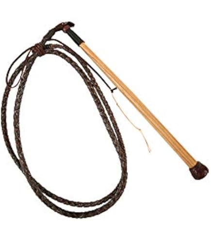 Amazon.com: Stockwhip 06 Foot 16 Plaits Kangaroo Hide